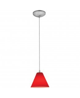 Access 28004-1C-BS-RED Martini Cord Pendant 
